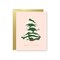 snowy tree christmas greeting cards (box of 10) | funday goods